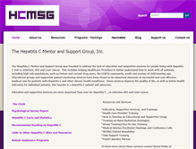 Tablet Screenshot of hepatitiscmsg.org